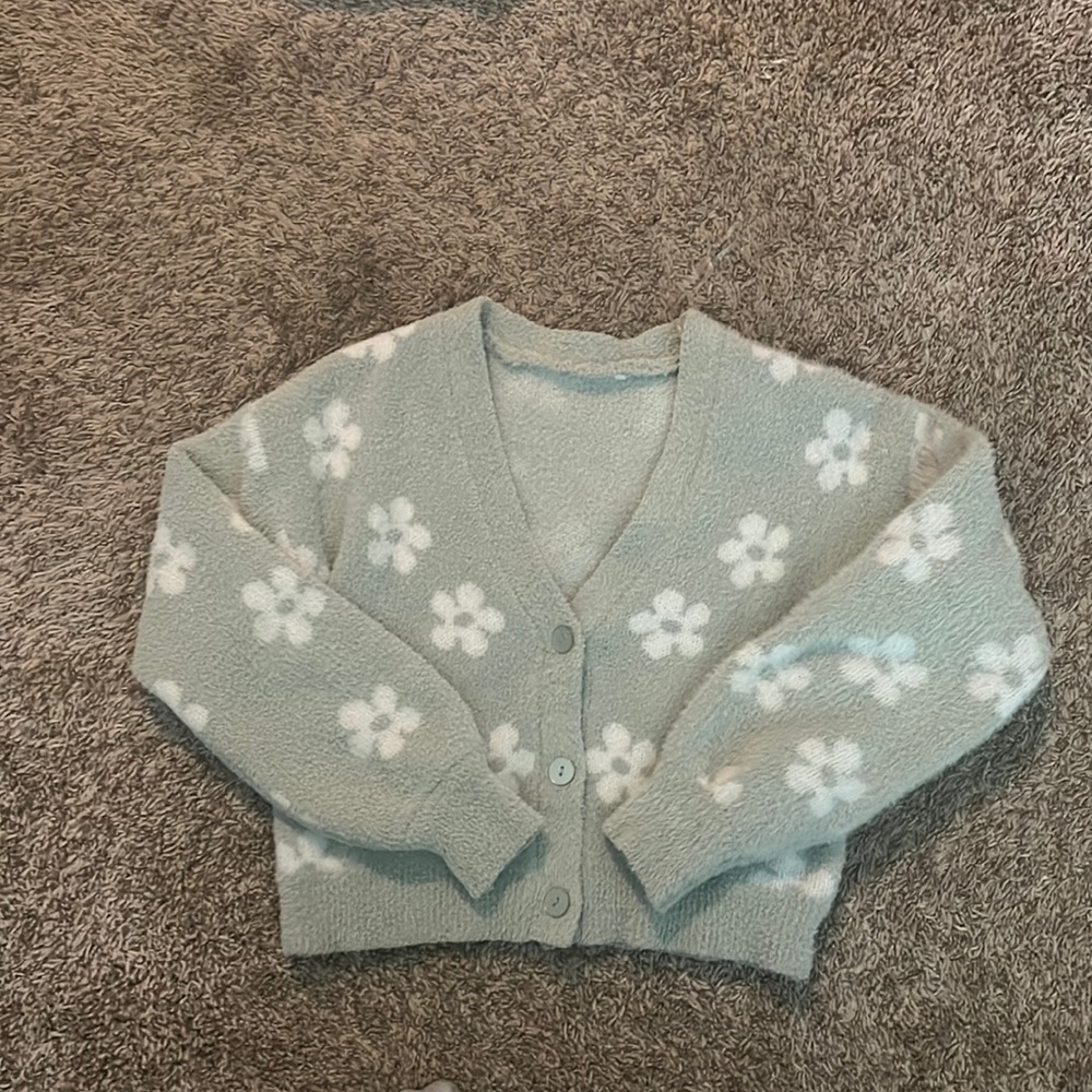 Flower cardigan